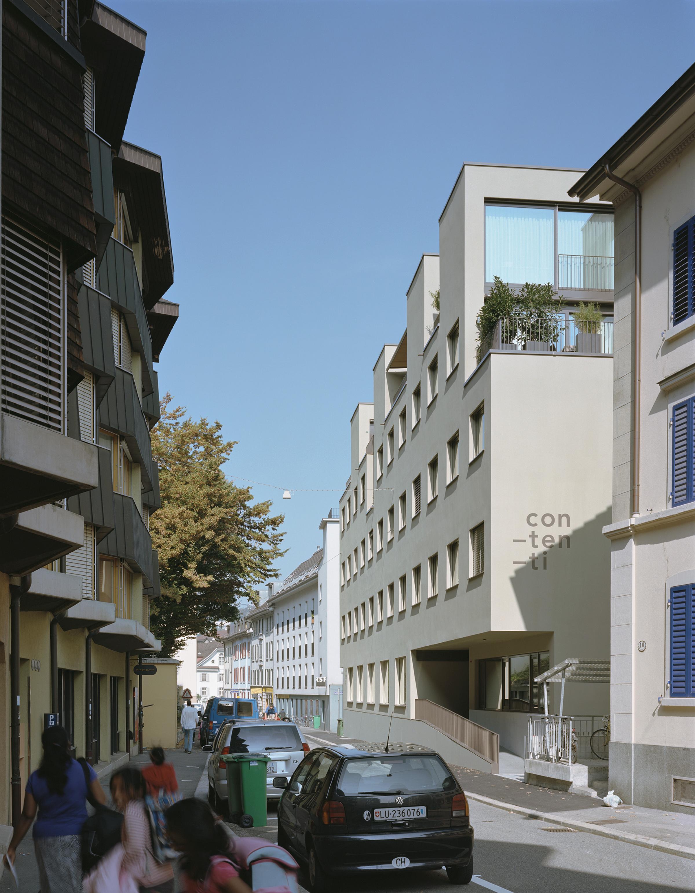 Contenti Gibraltarstrasse Scheitlin Syfrig Architekten Architektur 